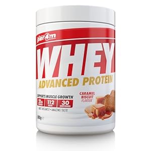 Per4m Protein Whey Powder | 30 Servings of High Protein Shake with Amino Acids | for Optimal Nutrition When Training | Low Sugar Gym Supplements (Caramel Biscuit, 900g)