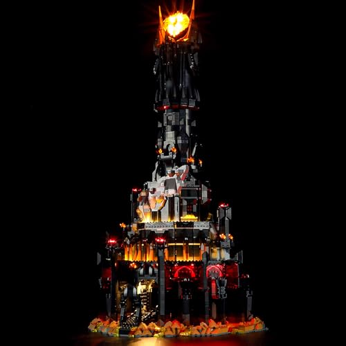 MENZAVA Luz Compatible con LEGO 10333 El Señor de los Anillos: Ba...
