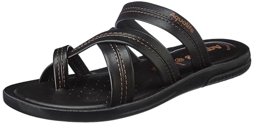 Aqualite Men PG-1278 Sandal, Black/Brown, 8 UK/India (B0D95T3W5M) Amazon Price History, Amazon Price Tracker
