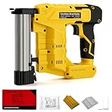 VeftBltrem 18GA, chiodatrice elettrica senza spazzole con 1000 chiodi e 1000 graffette, co...