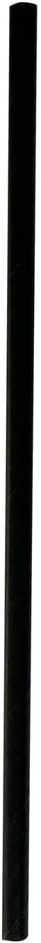 Boardwalk Individually Wrapped Jumbo Paper Straws, 7.75", Black, Case of 1,280