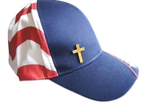 Image of Novel Merk Christian Cross Icon Religious Lapel Pin, Hat Pin & Tie Tack Set with Clutch Back