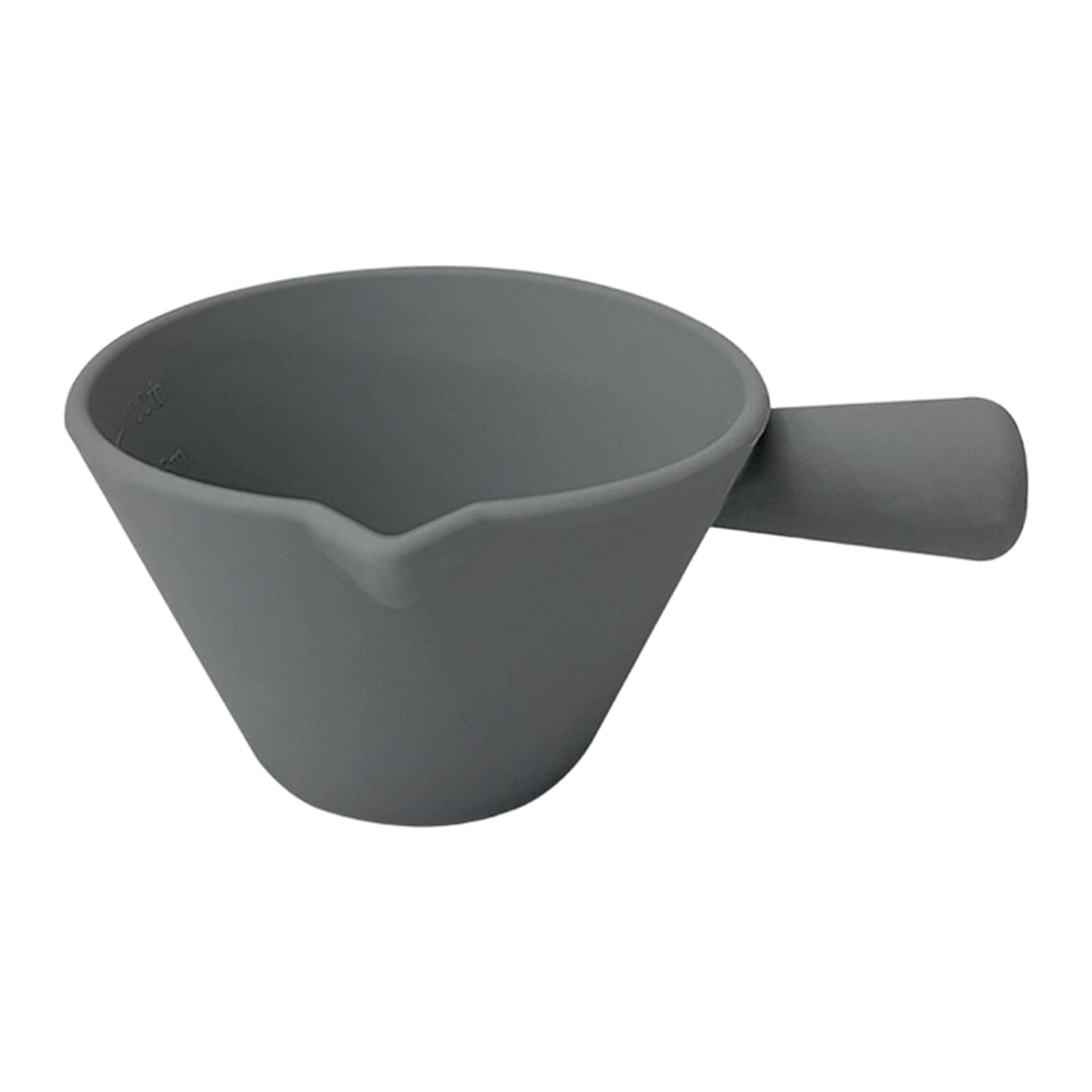 NVOQILIN Silicone Measuring Cup with Marks for Coffee Brewing and Milk Frothing Leave Cup Maker
