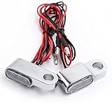 Motorcycle Turn Signal Mini LED Light Flashing Indicator Blinker Brake Clutch Marker Light Lever Fla