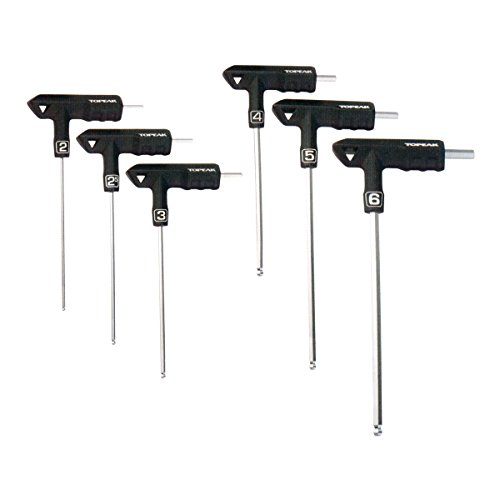 Topeak T-Handle Duohex, Set Chiavi Unisex-Adulto, Unica