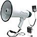 Pyle Pmp45r Megaphone With Siren Voice Recorder And Microphone Mic