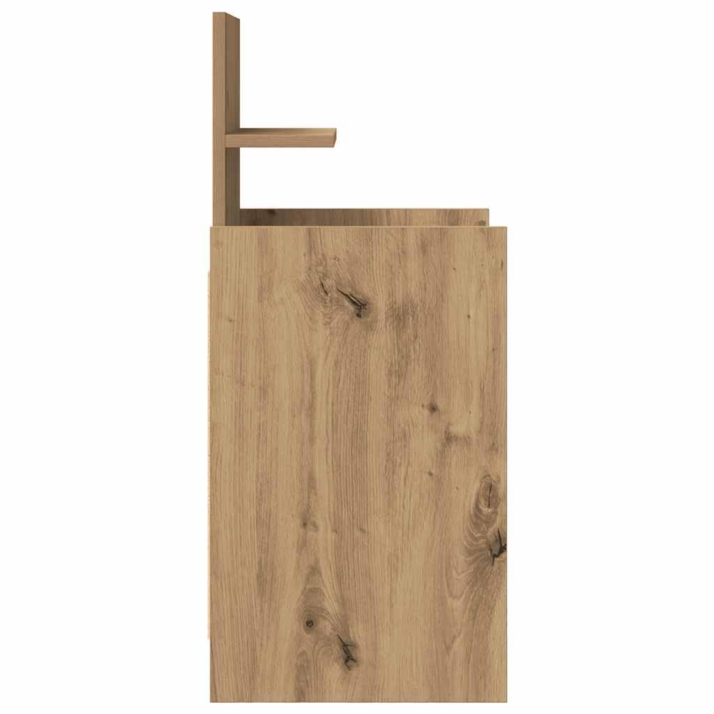 Stilvoller Nachttisch aus Holzwerkstoff mit reichlich Stauraum, robuster Platte und pflegeleichter Oberfläche für Schlafzimmer und Wohnbereich