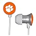 AudioSpice NCAA Clemson Tigers Scorch Earbuds with Bud Bag
