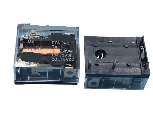Relais électromécanique G6C-1117P-US 5VDC miniature pour circuit imprimé 2 unités