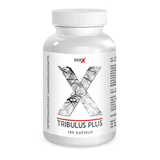 baseXnutrition, TRIBULUS PLUS, MACA, L-ARGININ, Zink, värdefulla ingredienser för att byta material, 180 kapslar