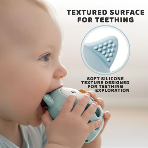 Baby’s Way Teething Toy – Owl Silicone Teether Toy for Babies 3–6 Months Toys for 6–12 Months – Baby Teething Relief, Silicone Teethers for Babies by BABY'S WAY - Image 6