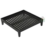 Rejilla de hierro fundido 323 x 323 x 80 mm, parrilla para horno, chimenea H0414