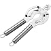 ChirRay Multifunction Jar Opener 304 Stainless Steel Handy Screw Cap Multi-purpose Can Bottle Lid Grip Wrench Helper