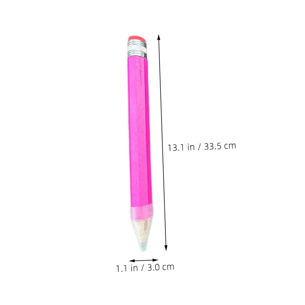 4pièces Lot De Crayons Géants Bois Colorés Pour Dessin Et Écriture Accessoire De Papeterie Et Projet Garçon Fille