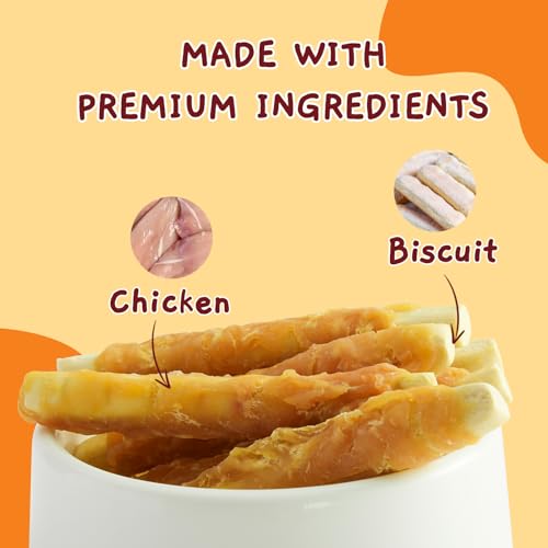 Jungle Calling Chicken Biscuits Dog Treats, Rawhide Free Soft Chewy Treats for Training Rewards,10.6oz Jungle Calling Chicken Biscuits Dog Treats, Rawhide Free Soft Chewy Treats for Training Rewards,10.6oz