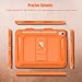 TiMOVO Case for iPad (A16) 11th Generation 11 Inch 2025, iPad 10th Generation Case 2022 with Screen Protector, Heavy Duty Shockproof Rugged Protective Cover, Almond Yellow