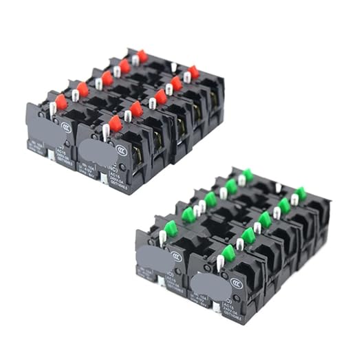 Interruptor de botón XB2 con bloques de contacto de plata ZB2-BE101C de alta conductividad 10A