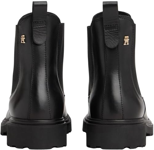 Bottines Tommy Hilfiger TH LEATHER CLEATED CHELS - vue 5