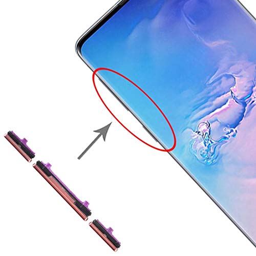 Touches latérales Galaxy S10 de rechange pour réparer les boutons bloqués