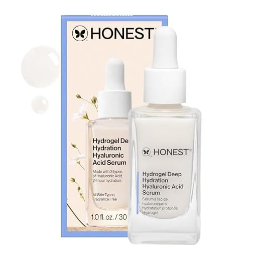 Honest Beauty Hydrogel Deep Hydration Hyaluronic Acid Serum, 1 fl oz