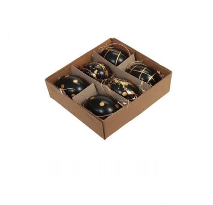 RiloStore 48 stuks kwarteleieren, goudkleuren, bruin, natuur, kwartelei