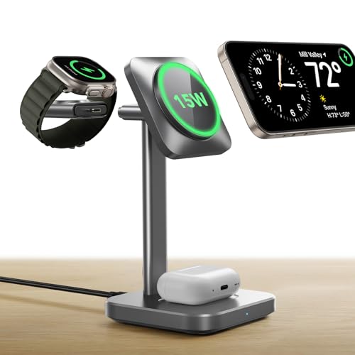 ESR 3-in-1 Qi2 MagSafe Wireless Charging Station