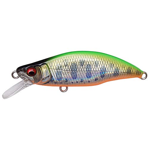Megabass Great Hunting 64 Humpback LZ Lime Back OB   6.4cm   8.3g   Rattle   Sinking   Great Hunt 64HB LBO