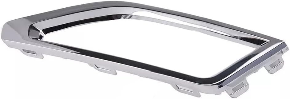 Front Bumper Grille Fog Light Grille Replacement For VW Atlas 2018 2019 (Silvery, Right)