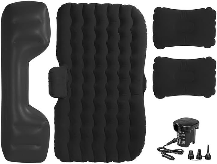 Car Air Mattress with Car Air Pump 2 Pillows for Lamborghini Gallardo/Islero/Jalpa/Jarama/Miura/Murciélago/Urraco, Comfortable Durable, for Camping, Hiking, Trip and Other Outdoor Activities