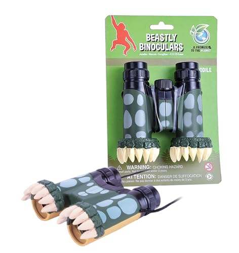 Binoculares Wild Republic Beastly Cocodrilo 9" miniatura 1