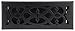 Accord AMFRBLV412 Floor Register with Victorian Design, 4-Inch x 12-Inch(Duct Opening Measurements), Matte Black