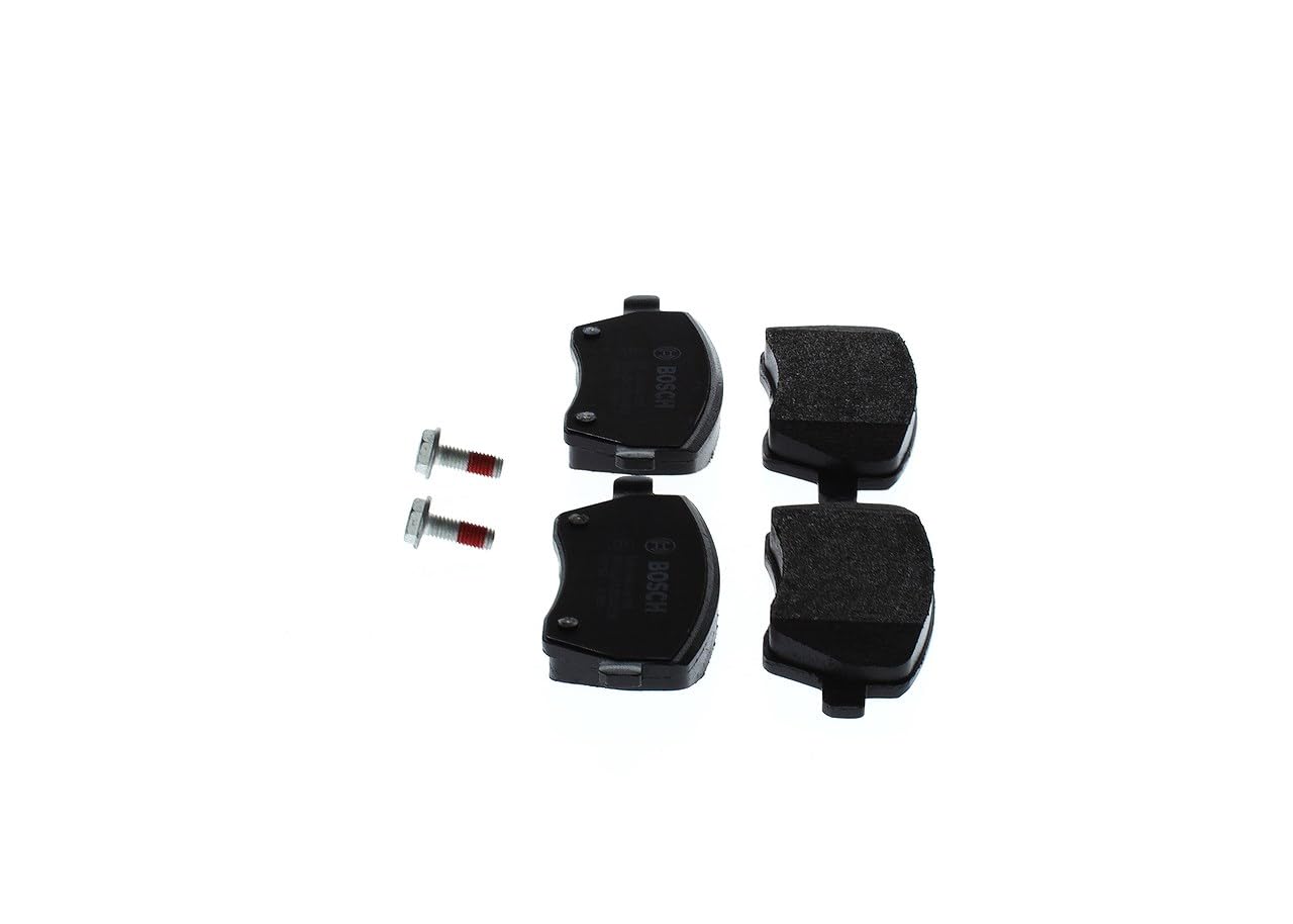 BOSCH Plaquettes de frein avant (jeu) 0986424795 | Qualité Bosch - Réduction du Bruit et de la Poussière - Certifié ECE-R90 - Sans Cuivre - Avec Accessoires