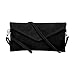 Jieway Women's Faux Suede evening Clutch bag shoulder Handbag messenger envelope bags (Black)
