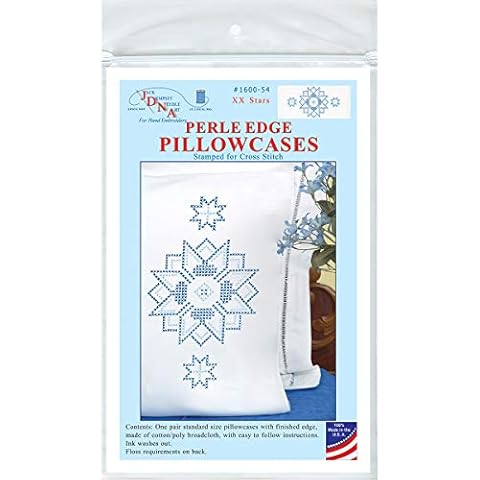 Jack Dempsey Perle XX Stars Pillowcase Set Cover