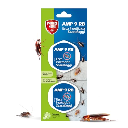 PROTECT HOME Fastion Gel Scarafaggi Box, Insetticida Gel Pronto all’Uso,