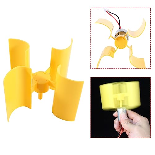 DC Motor Vertikale Windkraftanlagen Blades, Vertikale Micro Generator Wind Turbine DIY Kit