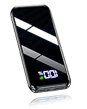 3️⃣Salida de tres puertos, compartir rápidamente3️⃣: Power bank con tecnología de regulación de voltaje FAHEFANA de nueva generación, la corriente de carga es más estable. Los tres puertos de salida admiten una potencia de salida de 15W. 1 entrada/salida USB-C (5V/3.0A) y 2 salidas USB-A (5V/3.0A). ¡El powerbank también se puede cargar a través de USB-C o Micro-USB!
