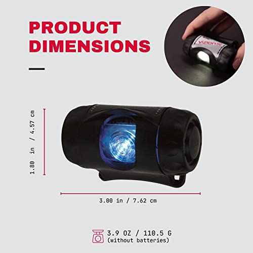 Underwater Kinetics Uk3Aaa Vizion I Eled Waterproof Headlamp, Rubber Strap/Black #TOP2