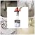 Cement Mixer?2800W Handheld Electric Concrete Mixer?6 Adjustable Speed Portable Mortar Mixer ?Double-Handle Mud Mixer for Mixing Mud, Cement, Mortar, Paint, Fodder 110V