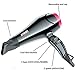 JINRI 1875W Negative Ionic Hair Dryer, Professional Salon Blow Dryer, Low Noise Fast Drying & Powerful AC Motor and Diffuser Comb for Men Women,3 Heat & 2 Speed Settings