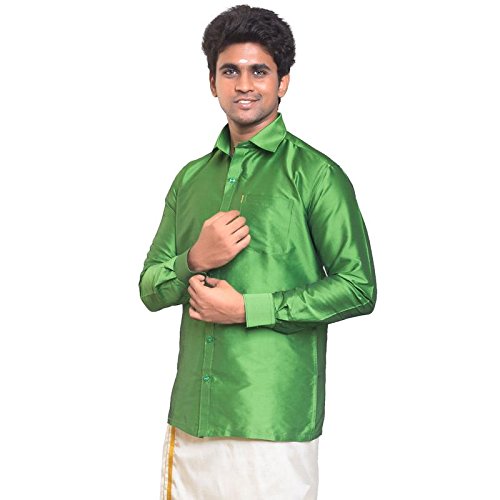 Image of THANGAMAGAN Men's Regular Fit Shirt