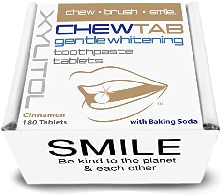 Weldental Chewtab Gentle Whitening Toothpaste Tablets Cinnamon Refill