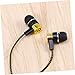 Veemoon Sports Earbuds Heavy Bass Headset in-Ear Gym Headphones Noise Cancelling Stereo Plug