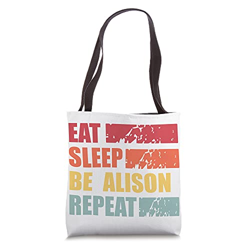 ALISON Personalized Name Shirt ALISON First Name Tote Bag