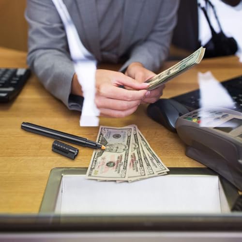 10 Stück Geldscheinprüfer Stift, Geldprüfstift, Stift Geldscheinprüfer, Falschgeld Prüfer Stift Falschgeld Prüfstift Falschgeld Falschgeld Prüfstift Falschgeld Prüfer Geldprüfgerät