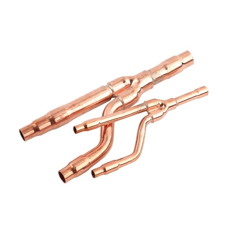 18T 22T 33T 72T 73T 75T Copper Splitter Branch Device Weld Pipe For Central Air Conditioner(73T) Brass Hose