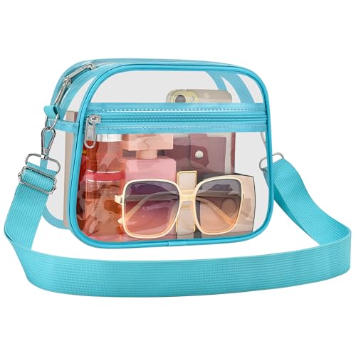 Image of USPECLARE Clear Bag for Stadium Events Clear Sports Fan Handbags Purses