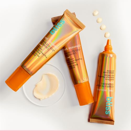 Bliss Rest Assured Eye Cream | Brightening And Hydrating Under Eye Treatment | Vitamin C & Niacinamide thumb #9