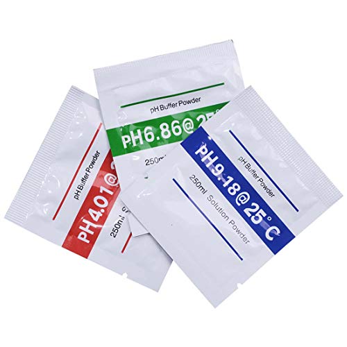 ihen-Tech PH Test Meter 3pcs/lot PH Buffer Powder Measure Calibration Solution PH4.01/6.86/9.18 Calibration Point
