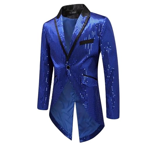 Uniforme de directeur du cirque pour homme avec veste frac paillettes
